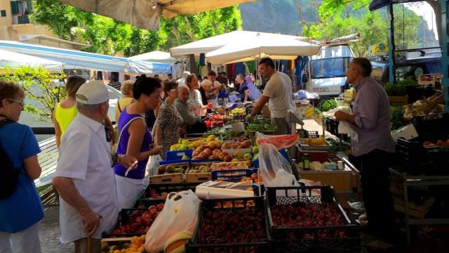 Italy is famous for weekly farmer's markets so you are getting produce fresh from the farm. 